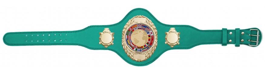 WORLD CHAMPIONSHIP BELT - PLT286/G/WORLD - AVAILABLE IN 4 COLOURS